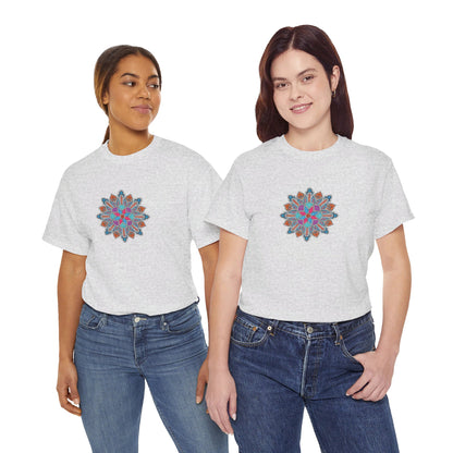 Concrete Flower V1 Light Theme l Unisex Heavy Cotton Tee