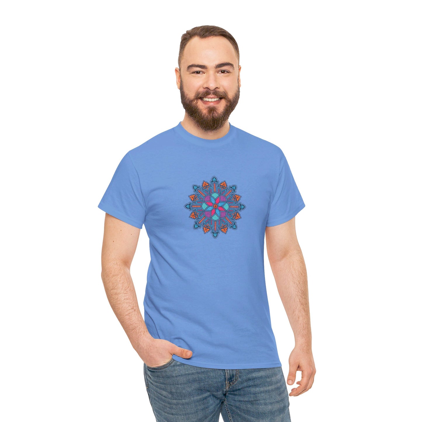 Concrete Flower V1 Light Theme l Unisex Heavy Cotton Tee