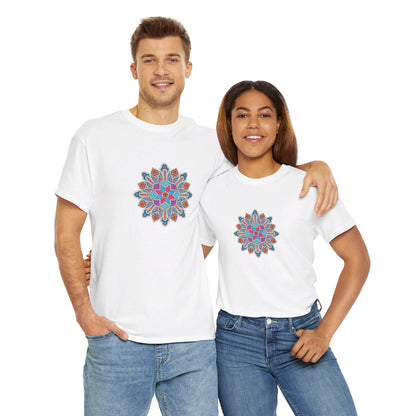 Concrete Flower V1 Light Theme l Unisex Heavy Cotton Tee