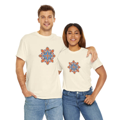 Concrete Flower V3 Light Theme l Unisex Heavy Cotton Tee