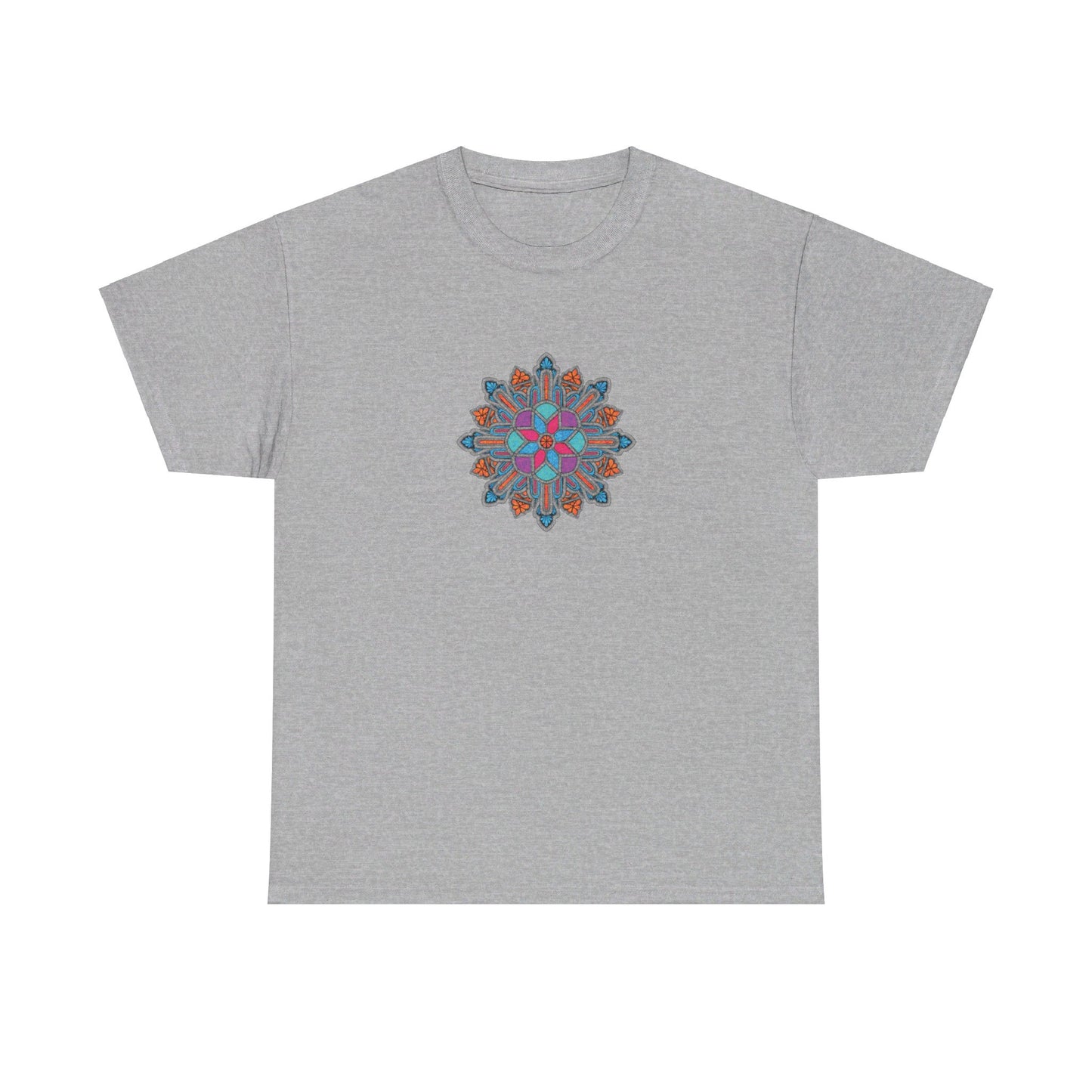 Concrete Flower V1 Light Theme l Unisex Heavy Cotton Tee