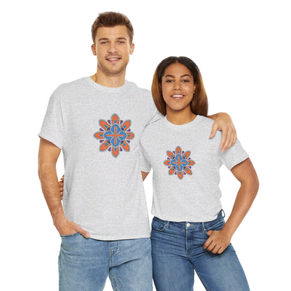 Concrete Flower V3 Light Theme l Unisex Heavy Cotton Tee