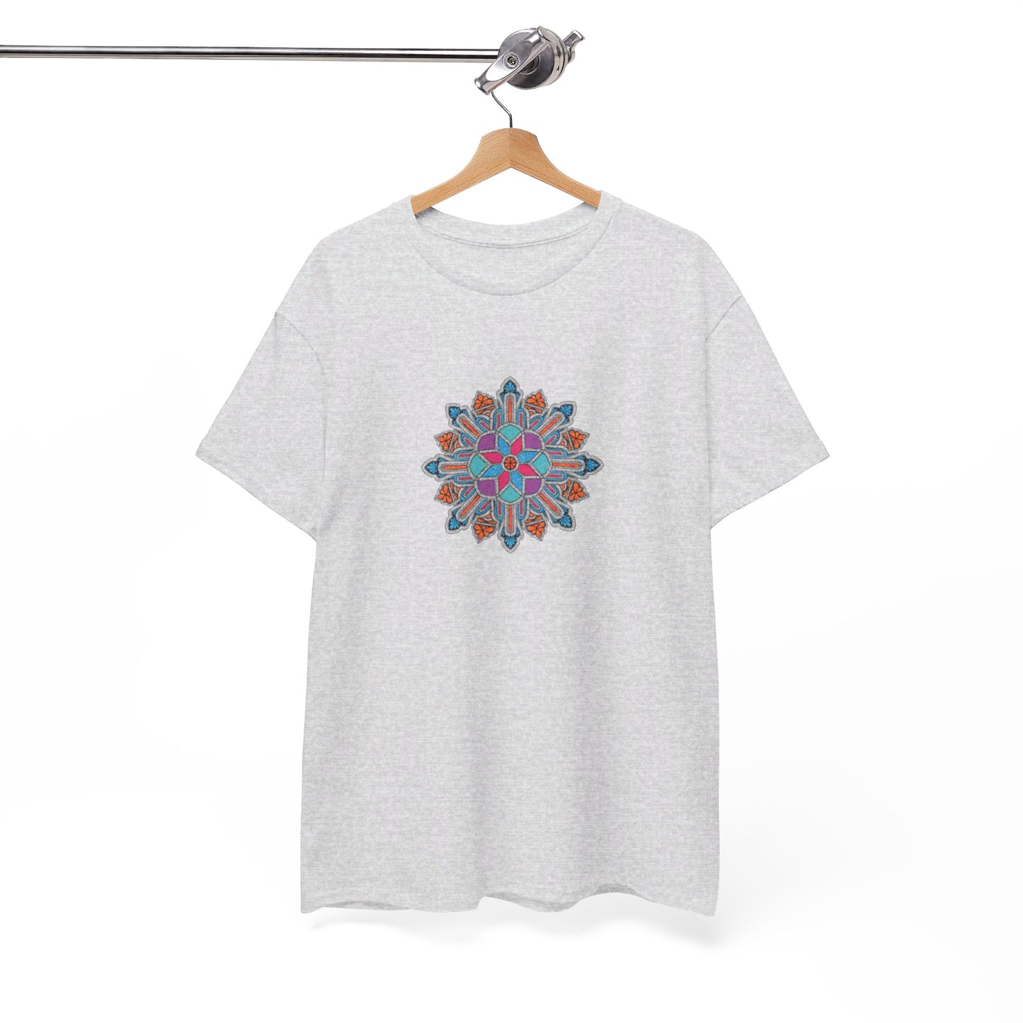 Concrete Flower V1 Light Theme l Unisex Heavy Cotton Tee