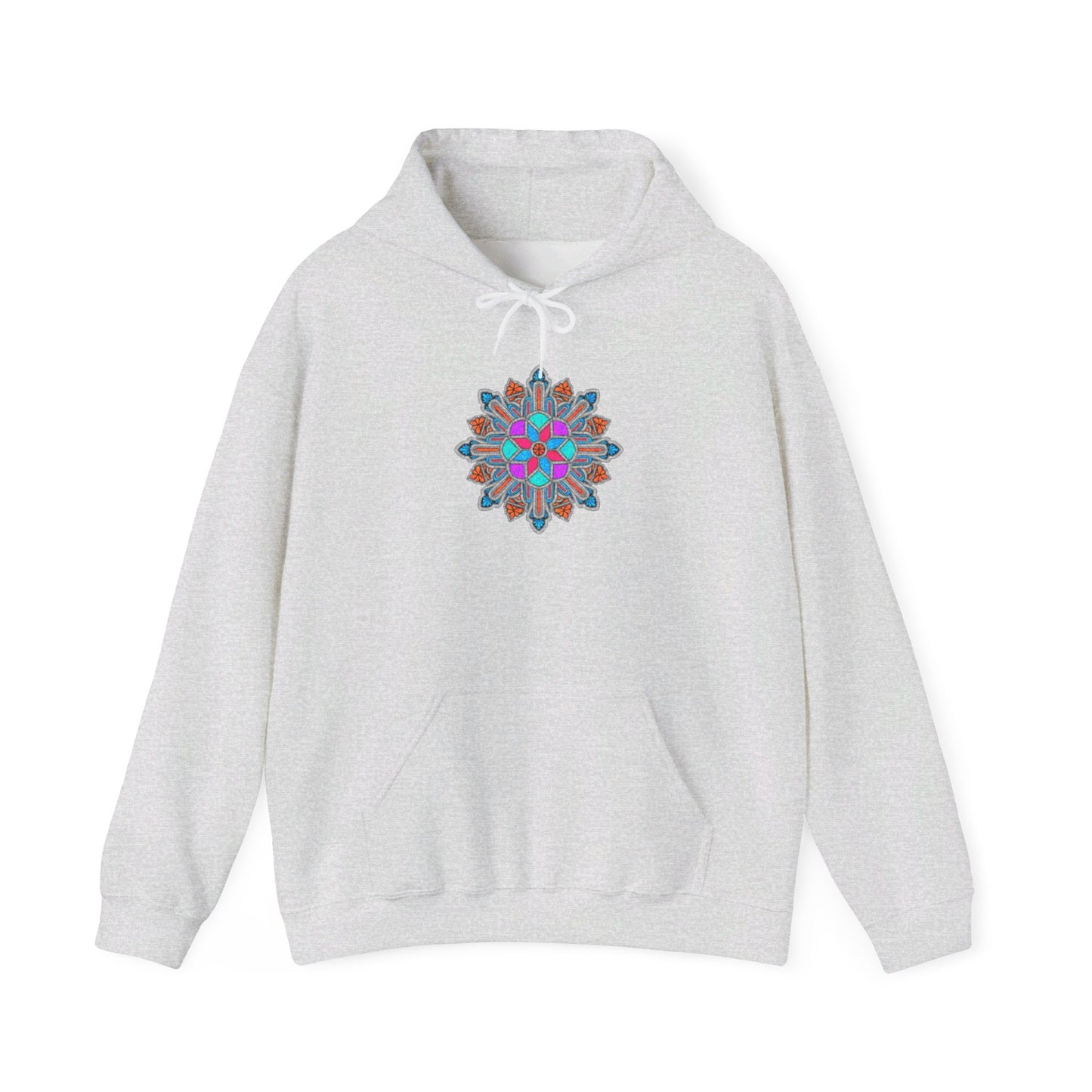 Concrete Flower V1 Light Theme | Unisex Heavy Blend™ Hooded Sweatshirt