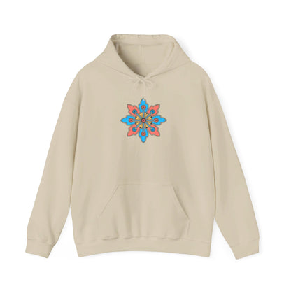 Concrete Flower V2 Light Theme | Unisex Heavy Blend™ Hooded Sweatshirt