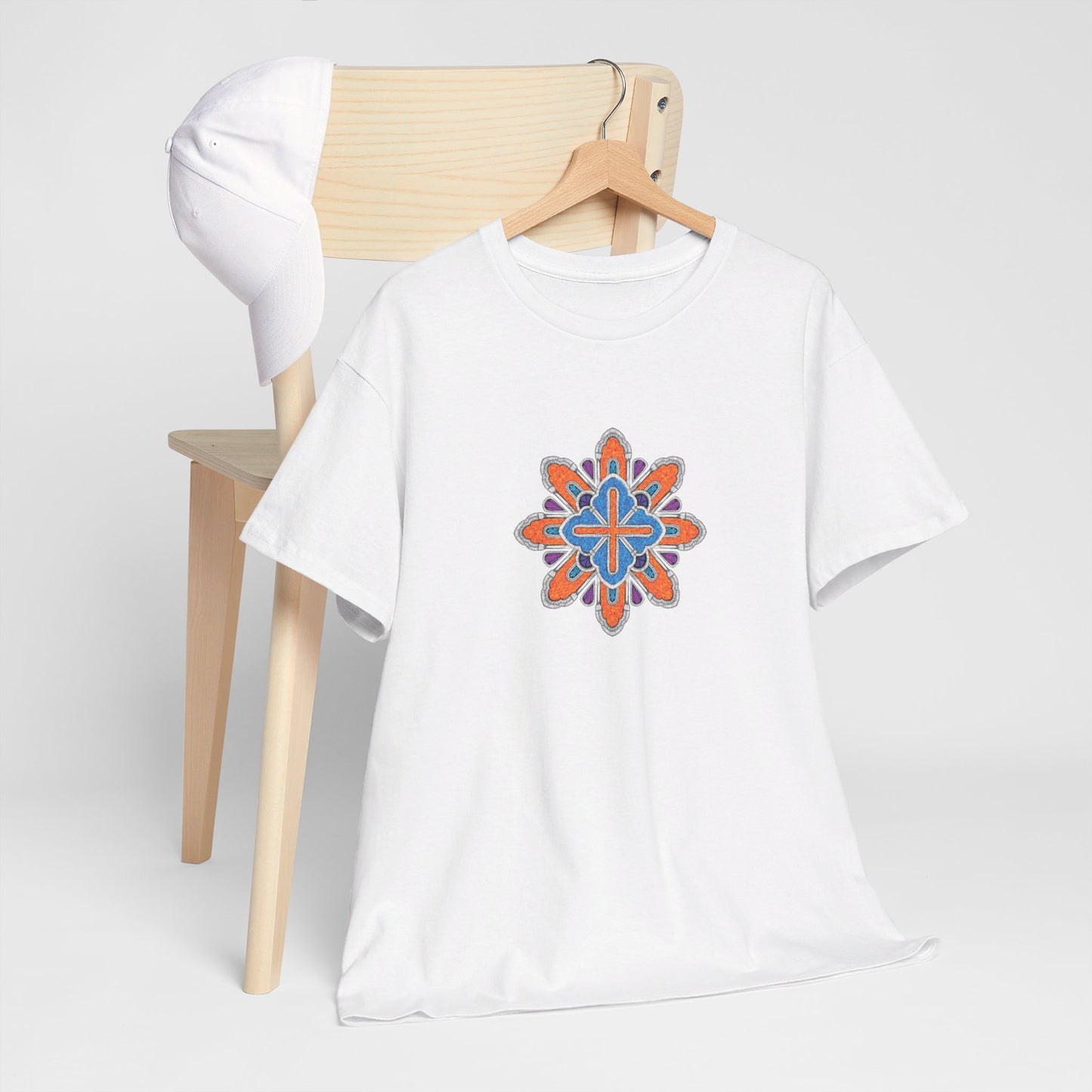 Concrete Flower V3 Light Theme l Unisex Heavy Cotton Tee