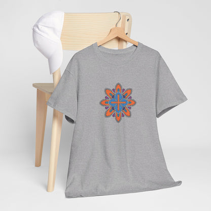 Concrete Flower V3 Light Theme l Unisex Heavy Cotton Tee