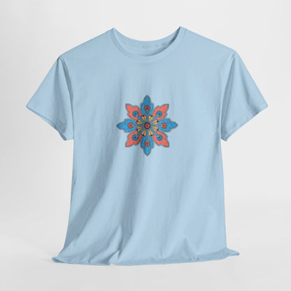 Concrete Flower V2 Light Theme l Unisex Heavy Cotton Tee