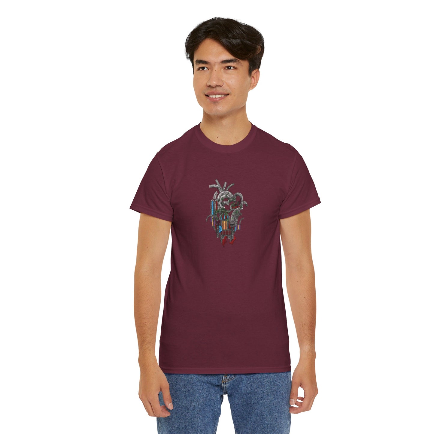 Heart of Stone Dark Theme l Unisex Heavy Cotton Tee