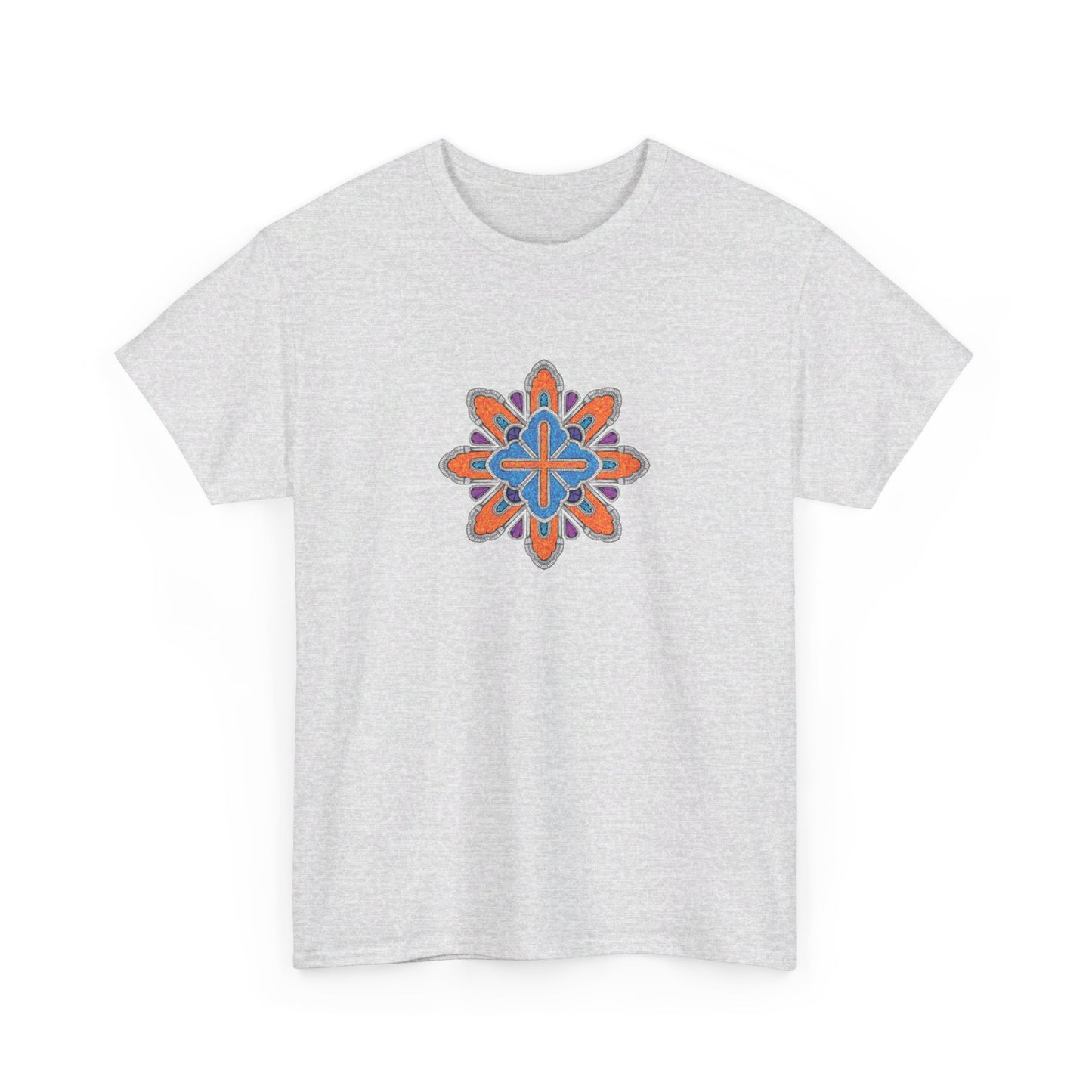 Concrete Flower V3 Light Theme l Unisex Heavy Cotton Tee