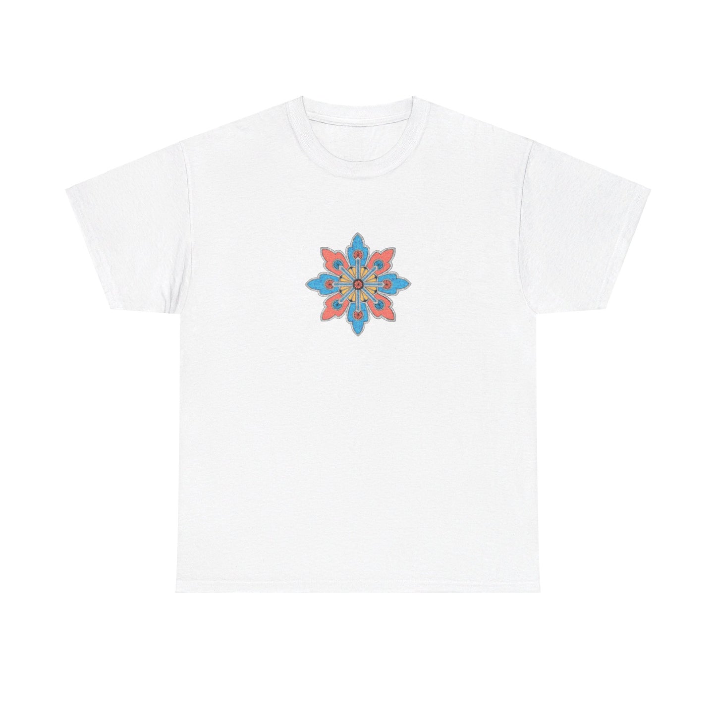 Concrete Flower V2 Light Theme l Unisex Heavy Cotton Tee