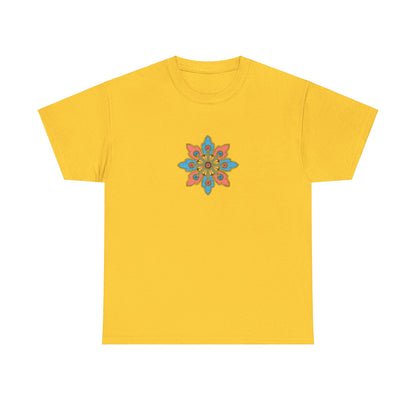 Concrete Flower V2 Light Theme l Unisex Heavy Cotton Tee