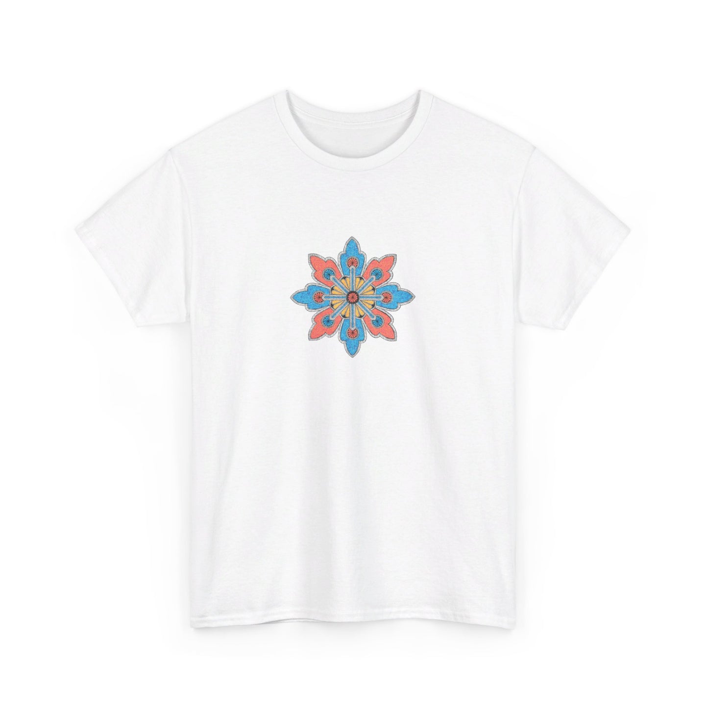 Concrete Flower V2 Light Theme l Unisex Heavy Cotton Tee