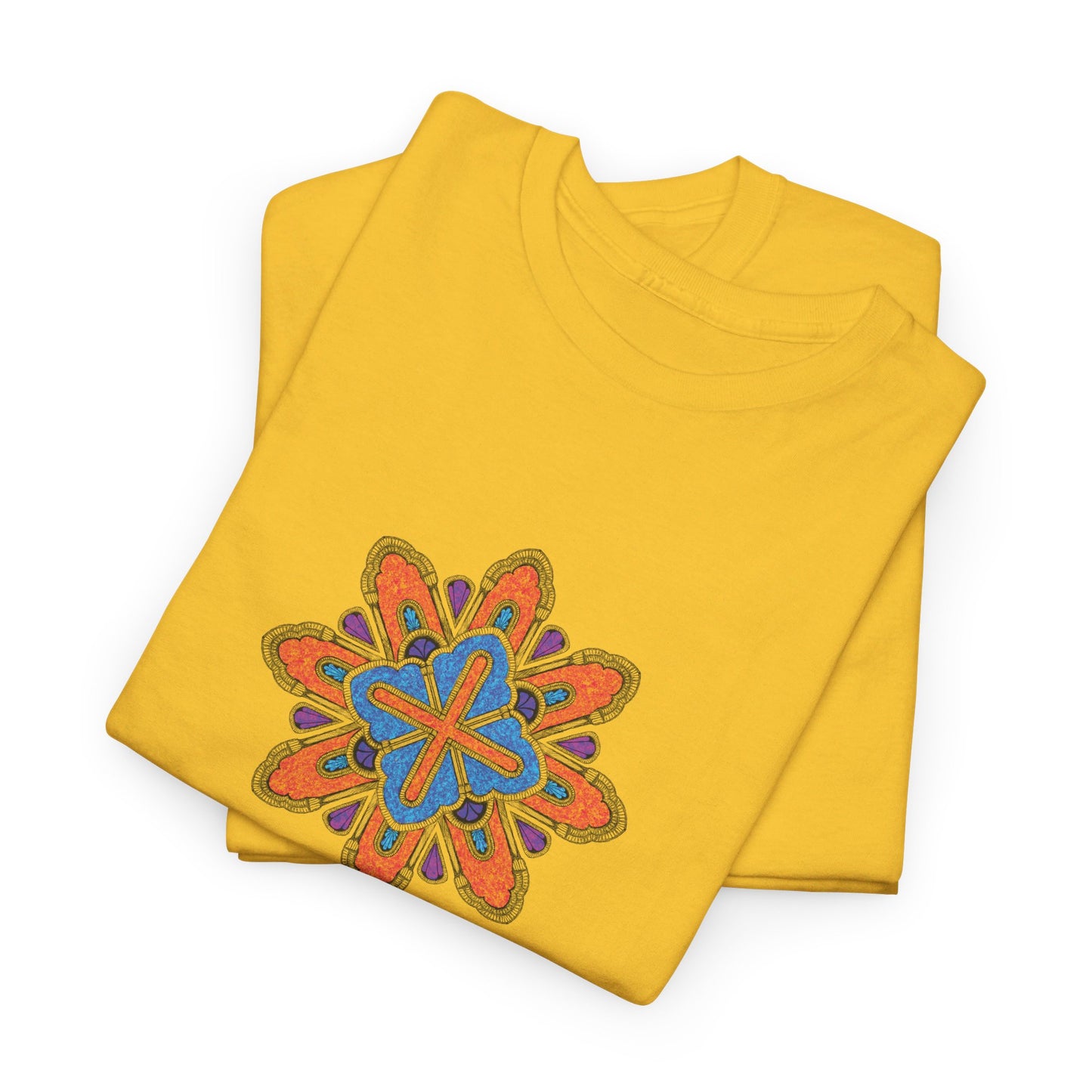 Concrete Flower V3 Light Theme l Unisex Heavy Cotton Tee