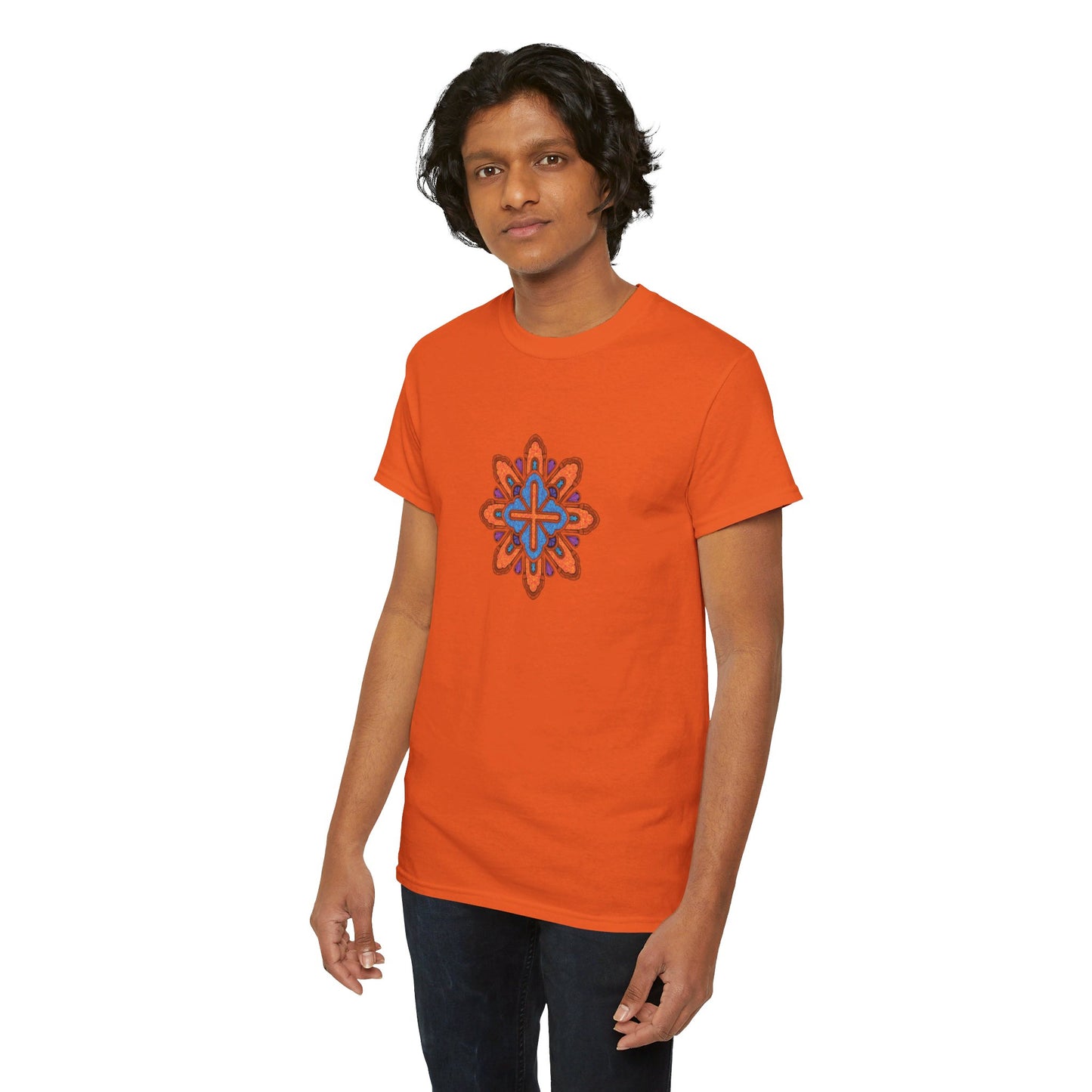 Concrete Flower V3 Light Theme l Unisex Heavy Cotton Tee