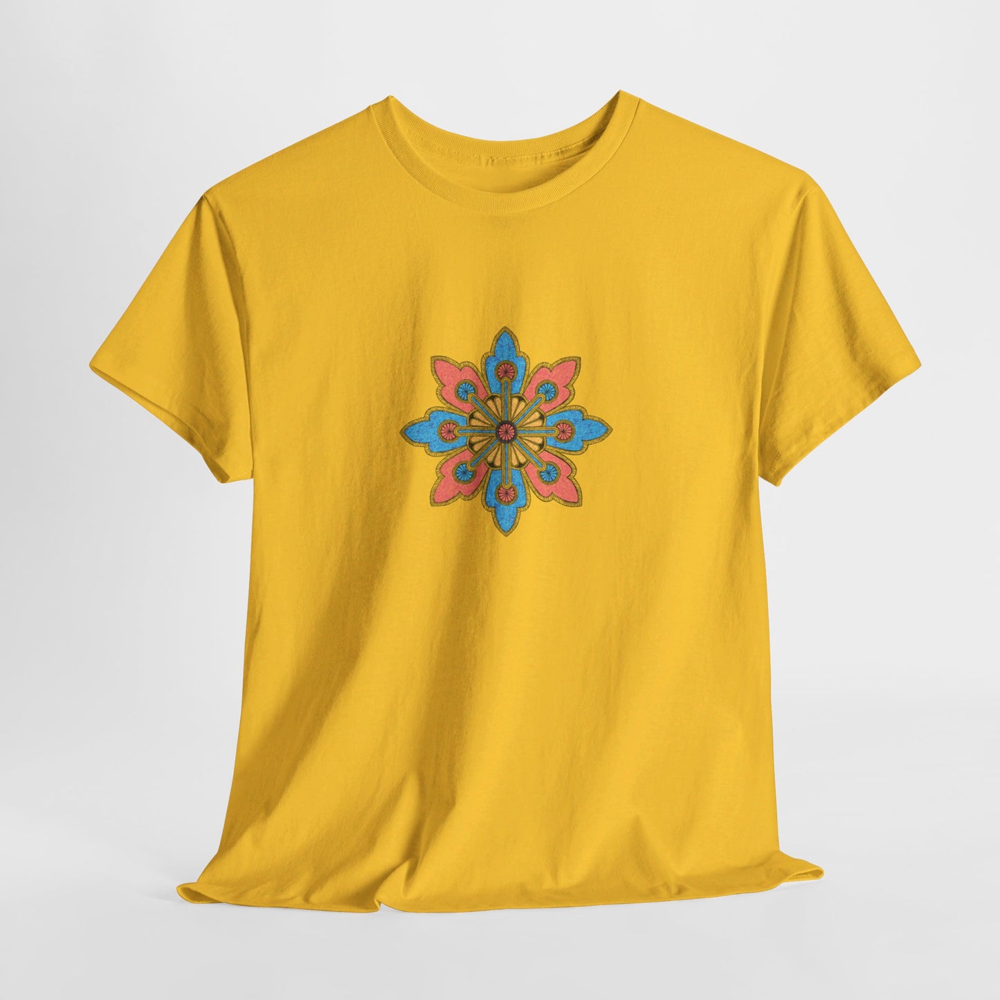 Concrete Flower V2 Light Theme l Unisex Heavy Cotton Tee