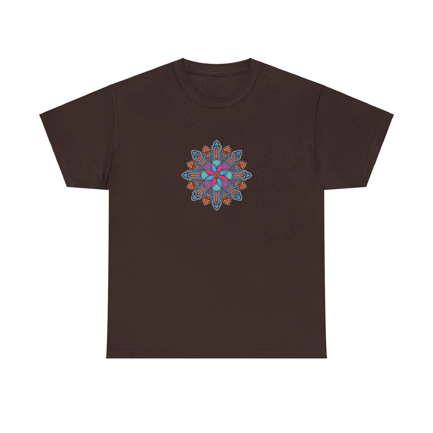 Concrete Flower V1 Dark Theme l Unisex Heavy Cotton Tee