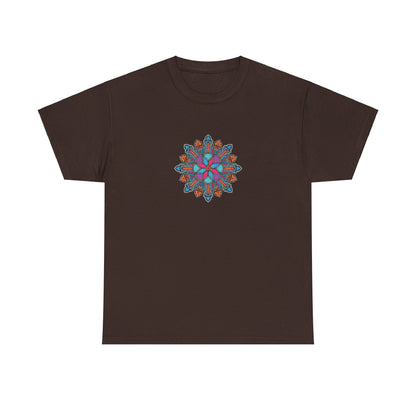 Concrete Flower V1 Dark Theme l Unisex Heavy Cotton Tee