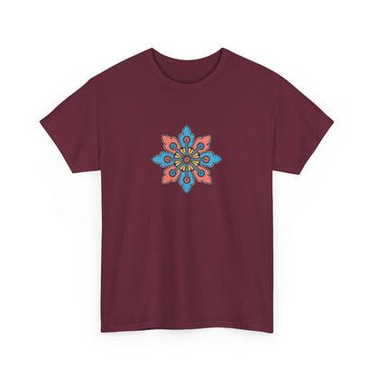 Concrete Flower V2 Dark Theme l Unisex Heavy Cotton Tee