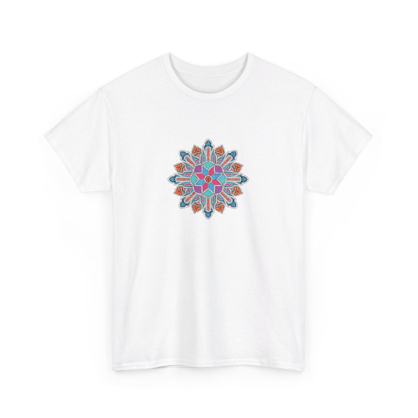 Concrete Flower V1 Light Theme l Unisex Heavy Cotton Tee