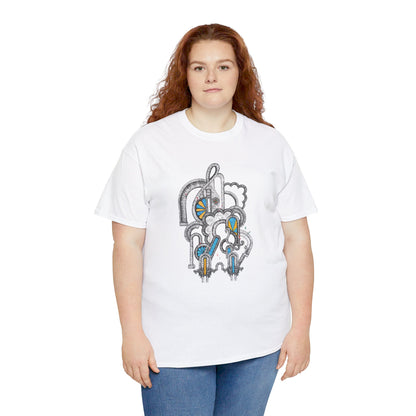 Arches of Blooming Harmony l Unisex Heavy Cotton Tee