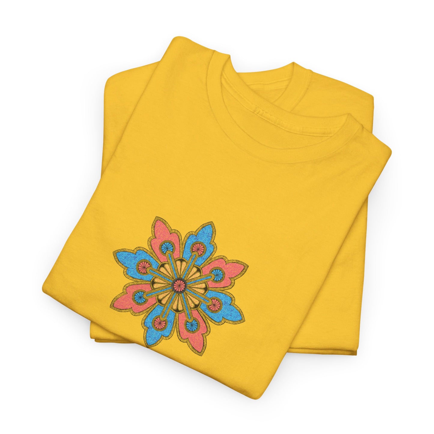 Concrete Flower V2 Light Theme l Unisex Heavy Cotton Tee