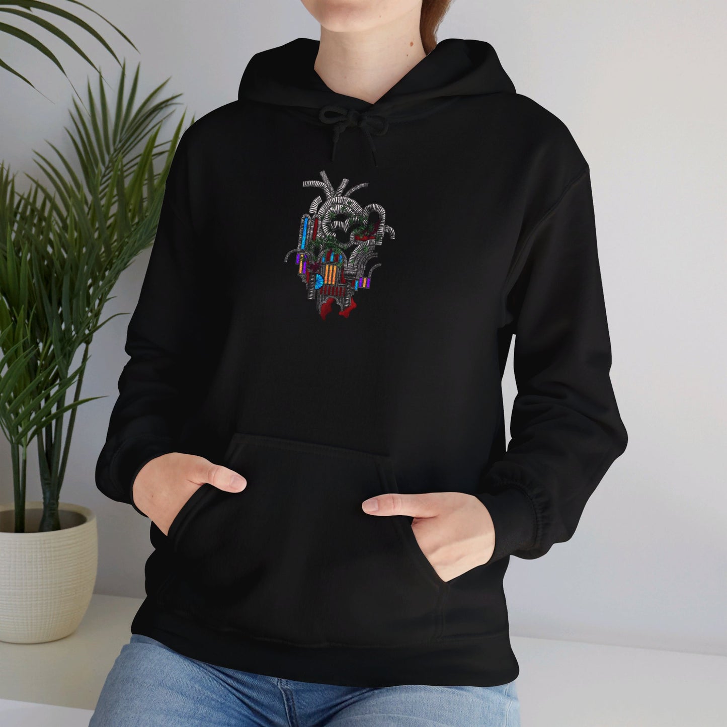 Heart of Stone Dark Theme | Unisex Heavy Blend™ Hooded Sweatshirt