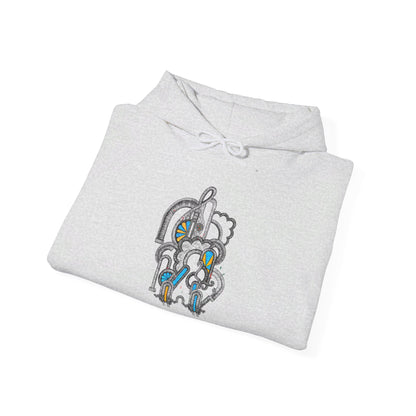 Arches of Blooming Harmony | Unisex Heavy Blend™ Hooded Sweatshirt