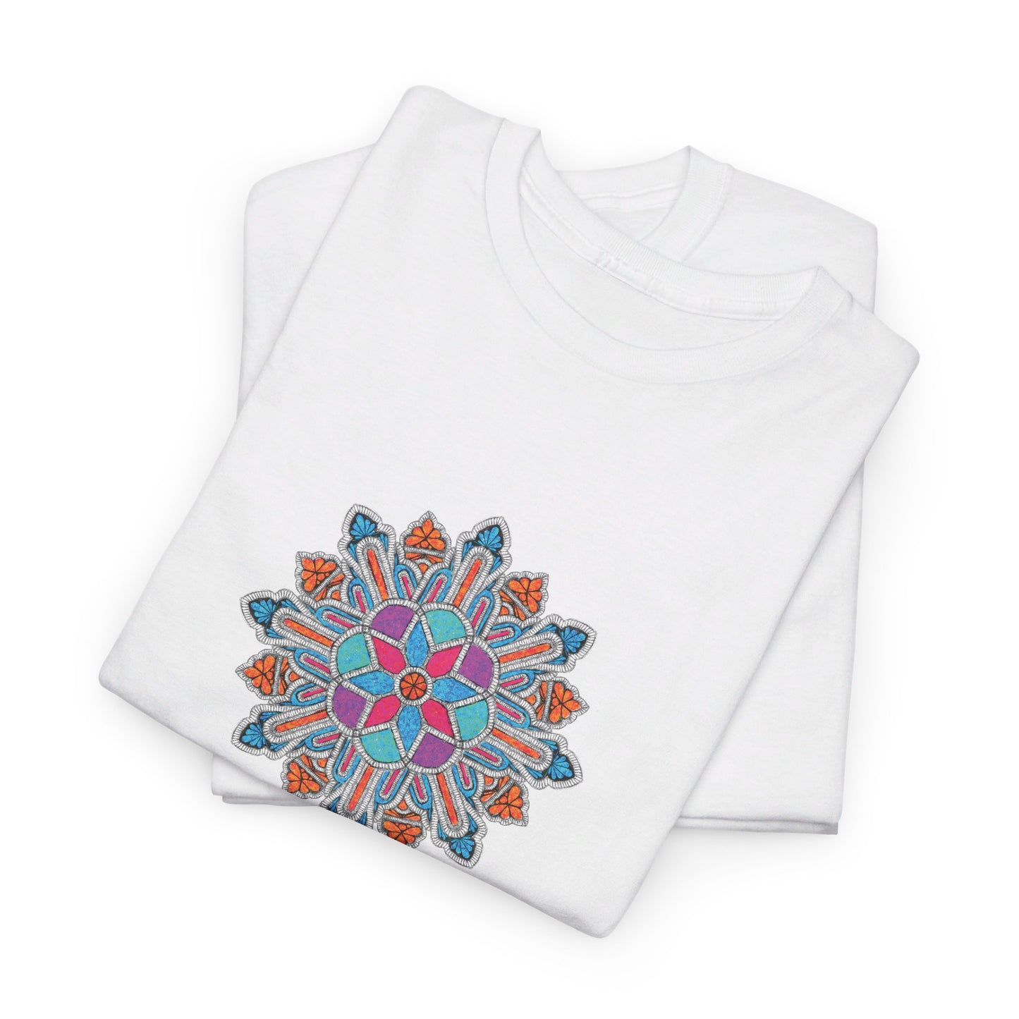 Concrete Flower V1 Light Theme l Unisex Heavy Cotton Tee