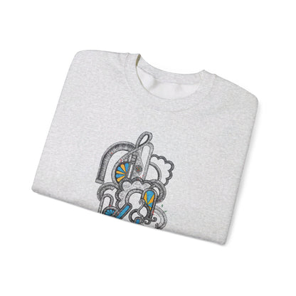 Arches of Blooming Harmony | Unisex Heavy Blend™ Crewneck Sweatshirt