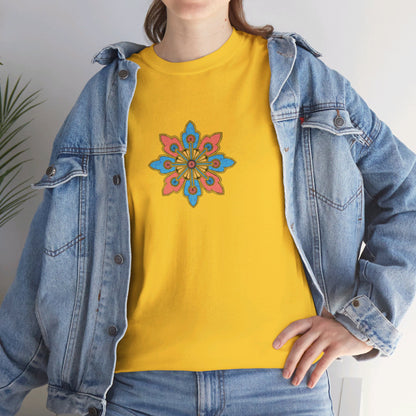 Concrete Flower V2 Light Theme l Unisex Heavy Cotton Tee