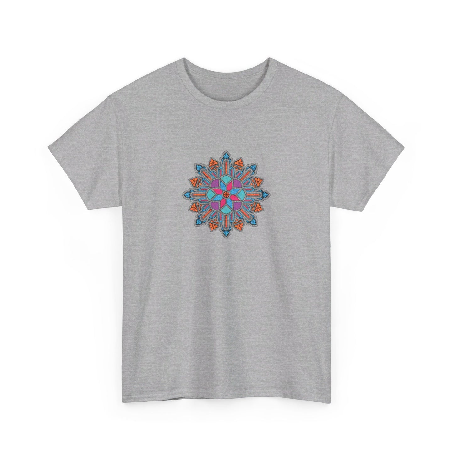 Concrete Flower V1 Light Theme l Unisex Heavy Cotton Tee