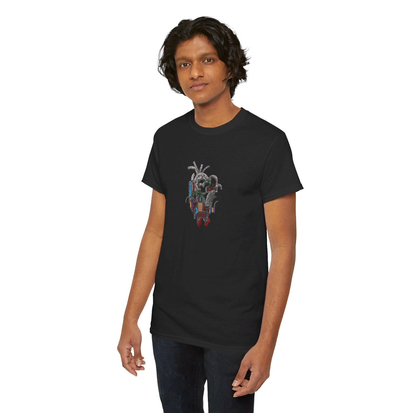 Heart of Stone Dark Theme l Unisex Heavy Cotton Tee