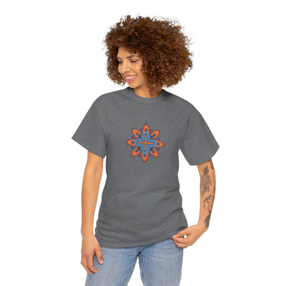 Concrete Flower V3 Dark Theme l Unisex Heavy Cotton Tee