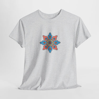 Concrete Flower V2 Light Theme l Unisex Heavy Cotton Tee