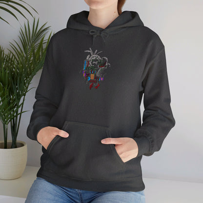 Heart of Stone Dark Theme | Unisex Heavy Blend™ Hooded Sweatshirt