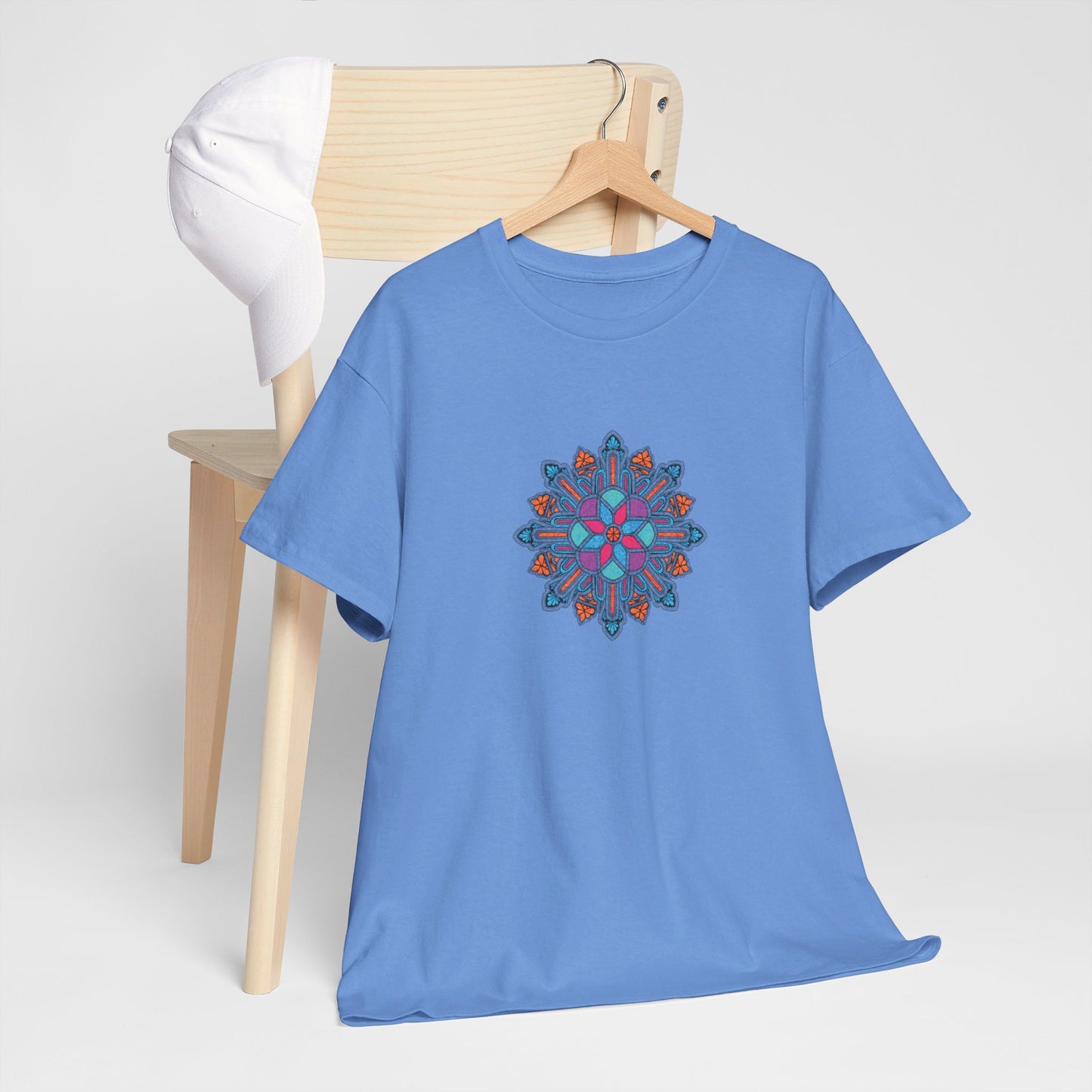 Concrete Flower V1 Light Theme l Unisex Heavy Cotton Tee