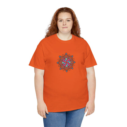 Concrete Flower V1 Light Theme l Unisex Heavy Cotton Tee