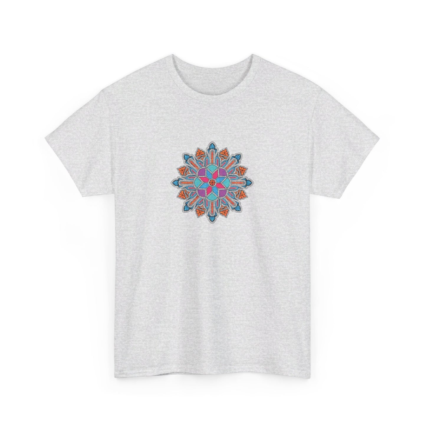 Concrete Flower V1 Light Theme l Unisex Heavy Cotton Tee