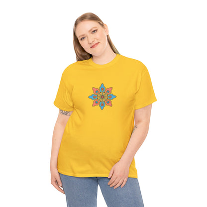 Concrete Flower V2 Light Theme l Unisex Heavy Cotton Tee