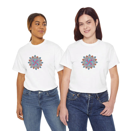 Concrete Flower V1 Light Theme l Unisex Heavy Cotton Tee