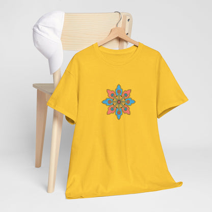 Concrete Flower V2 Light Theme l Unisex Heavy Cotton Tee