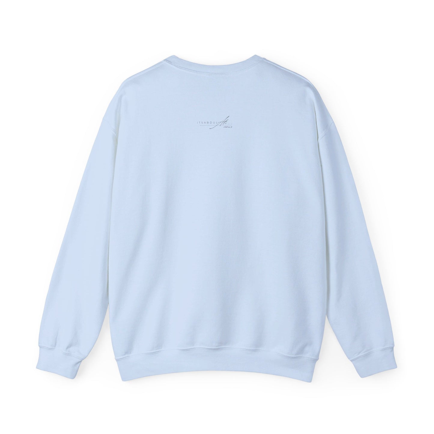 Blue Windows & Dark Silhouettes | Unisex Heavy Blend™ Crewneck Sweatshirt