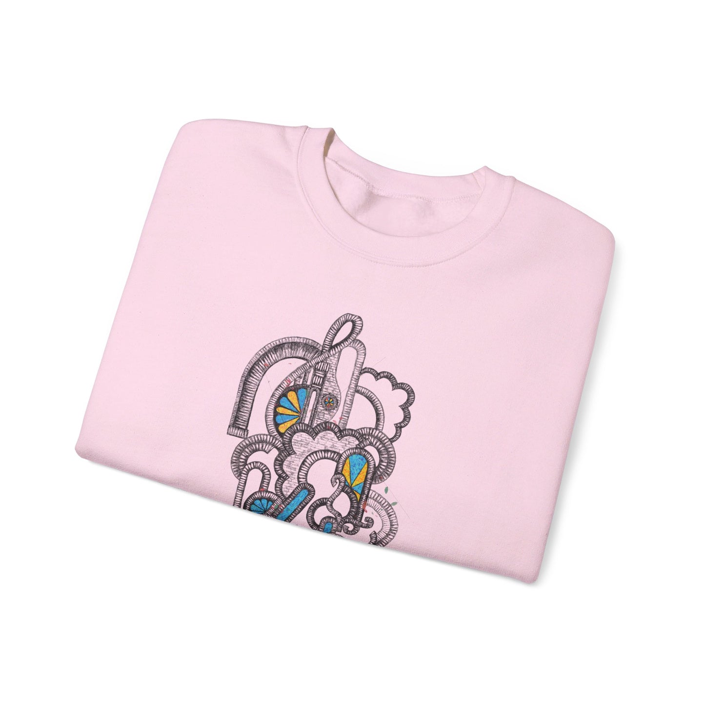 Arches of Blooming Harmony | Unisex Heavy Blend™ Crewneck Sweatshirt