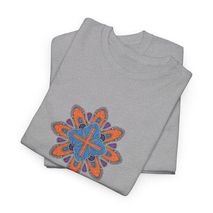 Concrete Flower V3 Light Theme l Unisex Heavy Cotton Tee