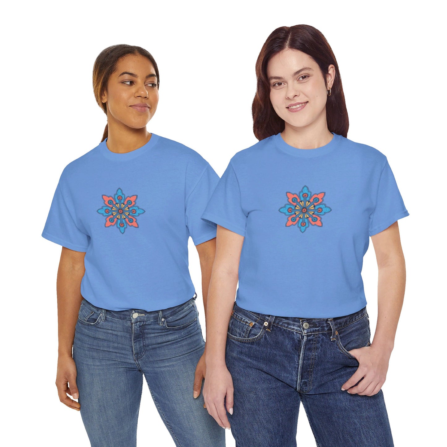 Concrete Flower V2 Light Theme l Unisex Heavy Cotton Tee