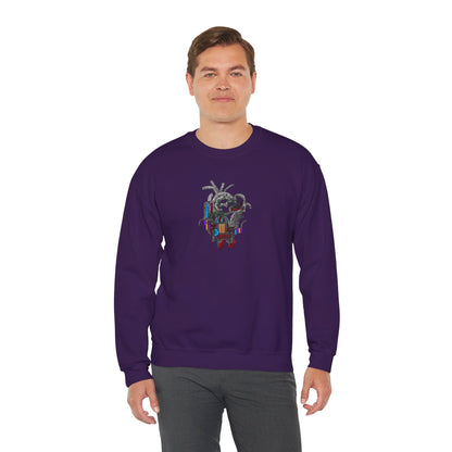 Heart of Stone Dark Theme | Unisex Heavy Blend™ Crewneck Sweatshirt