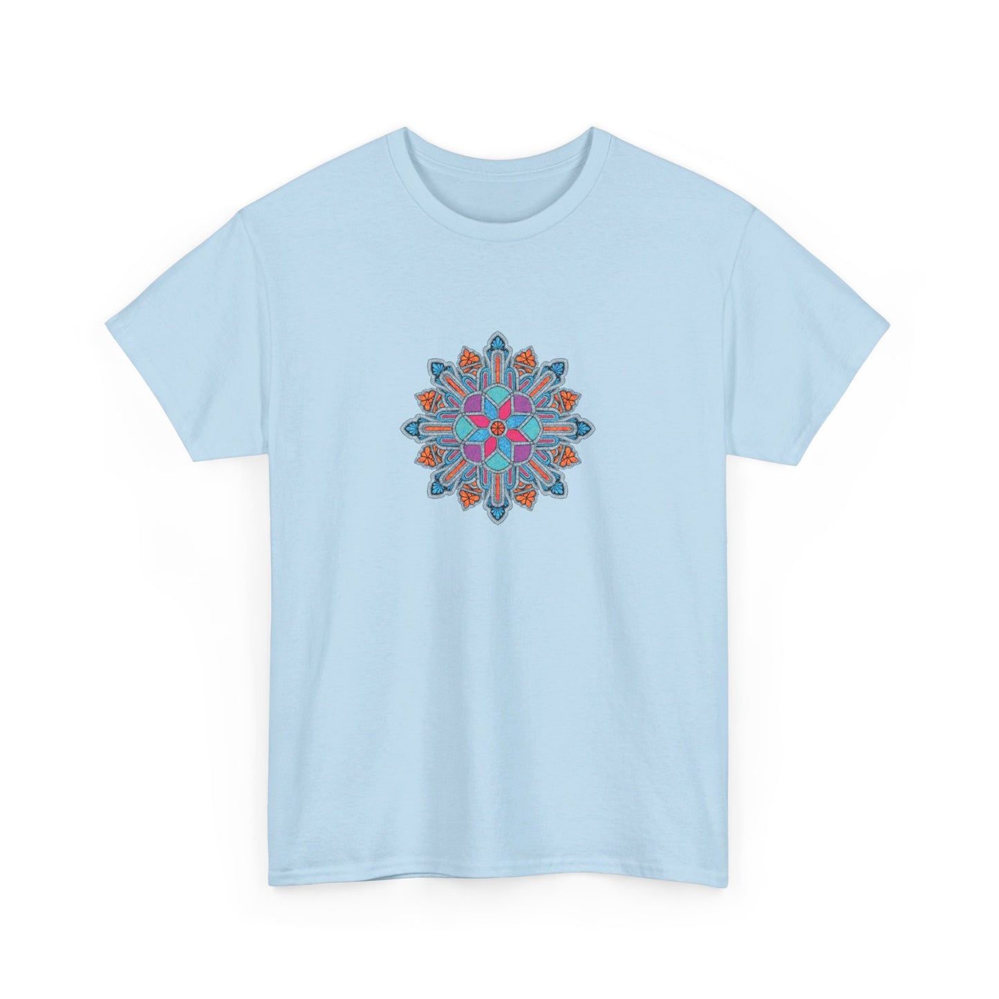 Concrete Flower V1 Light Theme l Unisex Heavy Cotton Tee