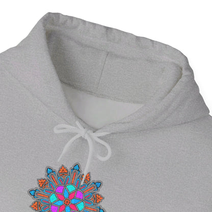 Concrete Flower V1 Light Theme | Unisex Heavy Blend™ Hooded Sweatshirt