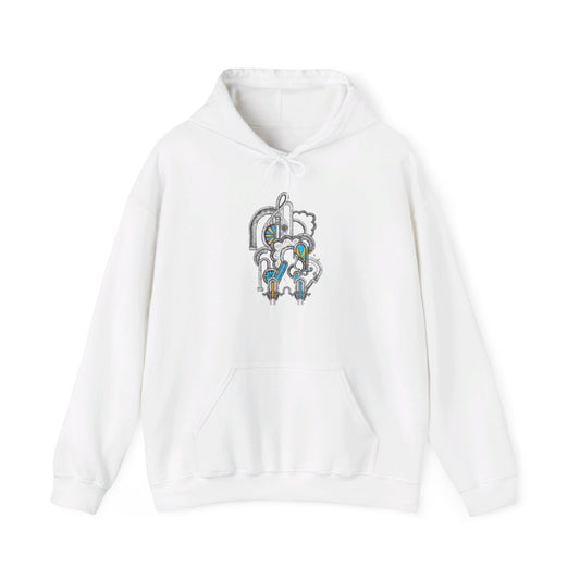 Arches of Blooming Harmony | Unisex Heavy Blend™ Hooded Sweatshirt